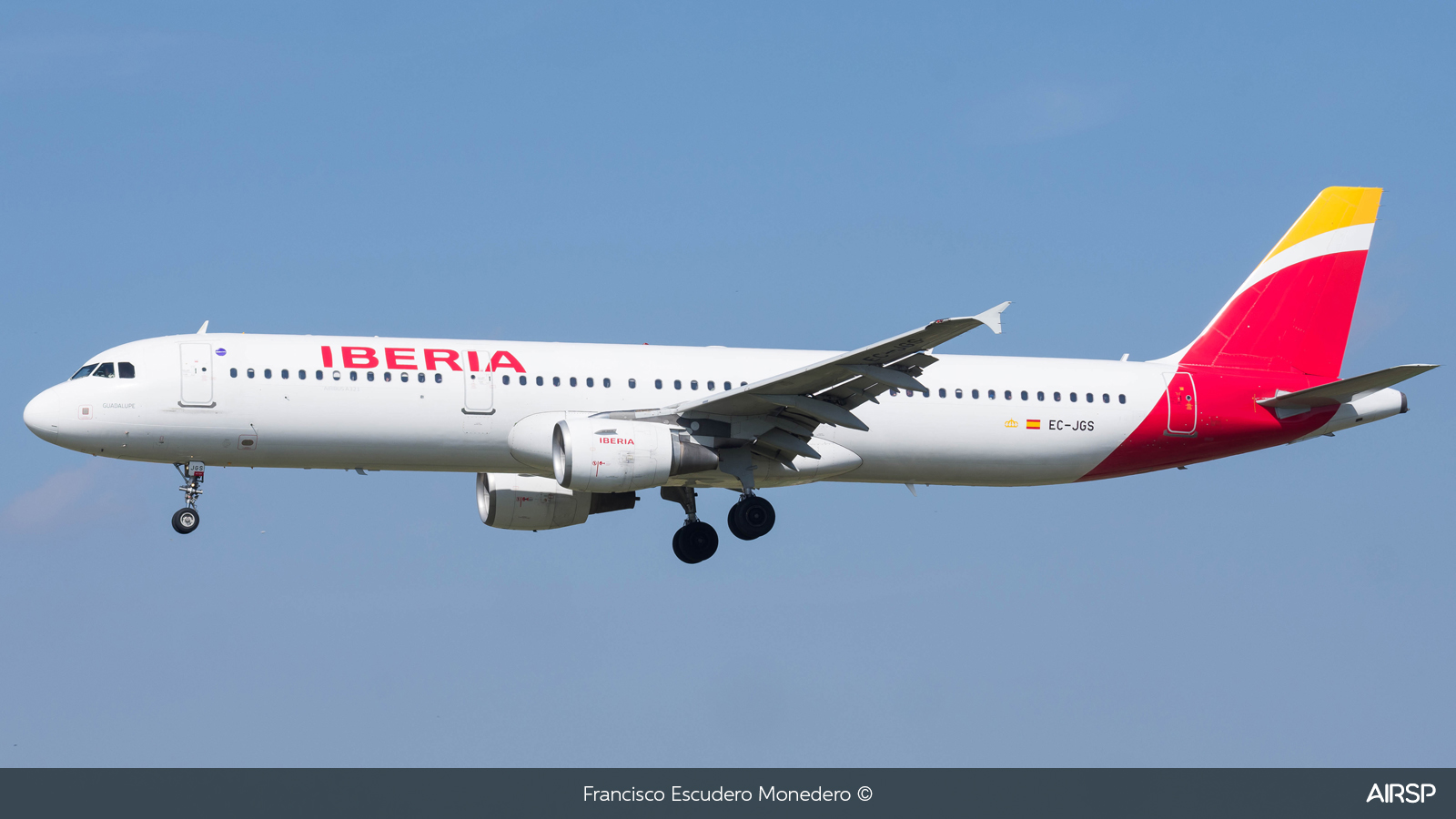 Iberia  Airbus A321  EC-JGS