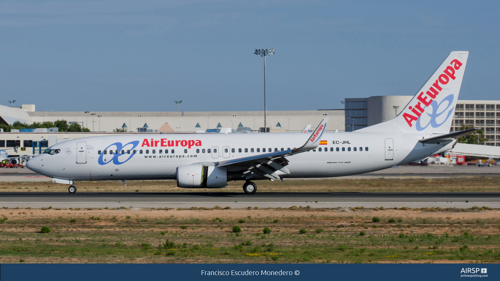 Air Europa  Boeing 737-800  EC-JHL