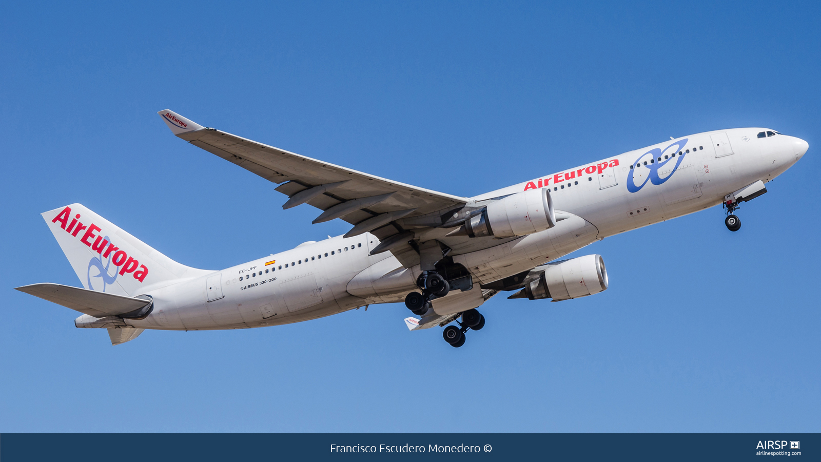 Air Europa  Airbus A330-200  EC-JPF