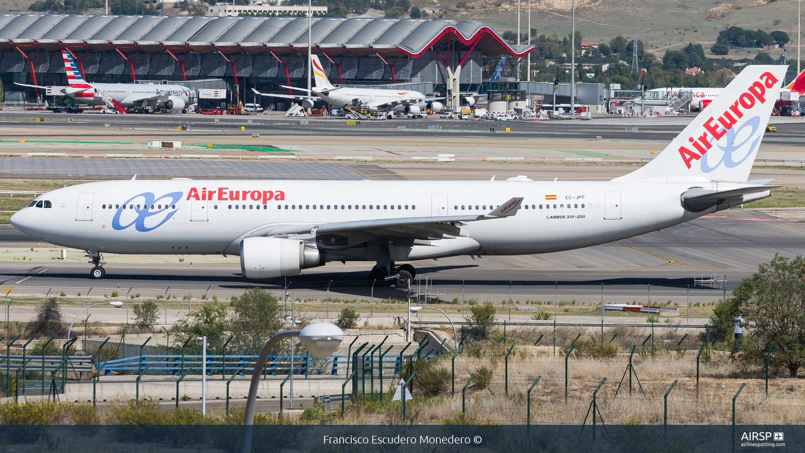 Air Europa  Airbus A330-200  EC-JPF