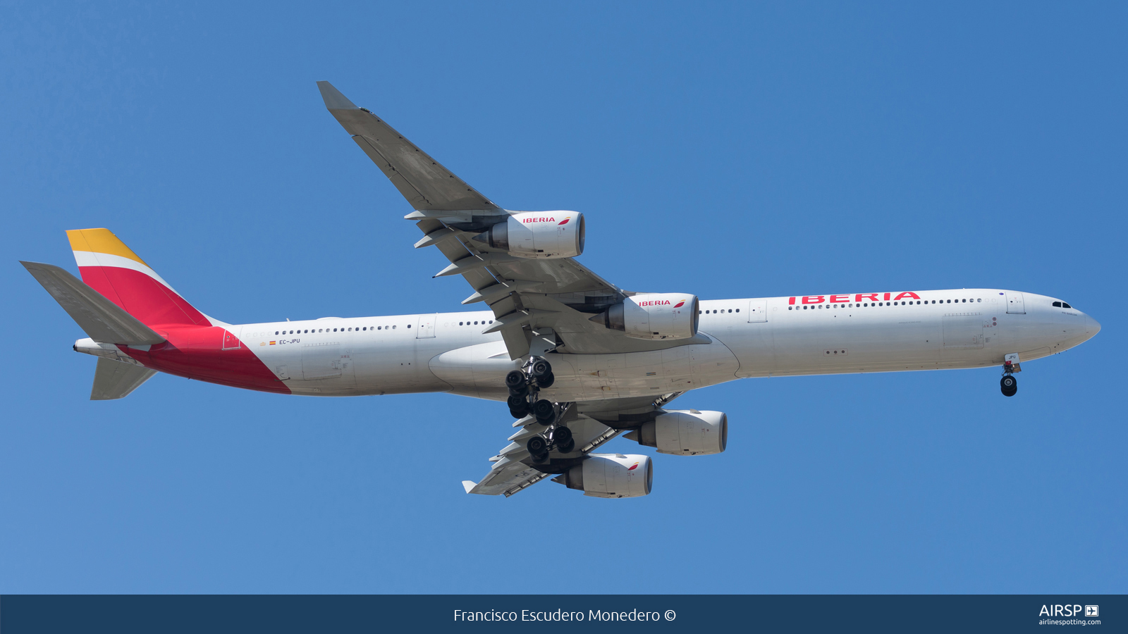 Iberia  Airbus A340-600  EC-JPU