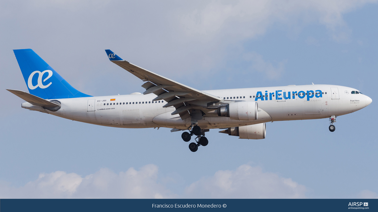 Air Europa  Airbus A330-200  EC-JQG