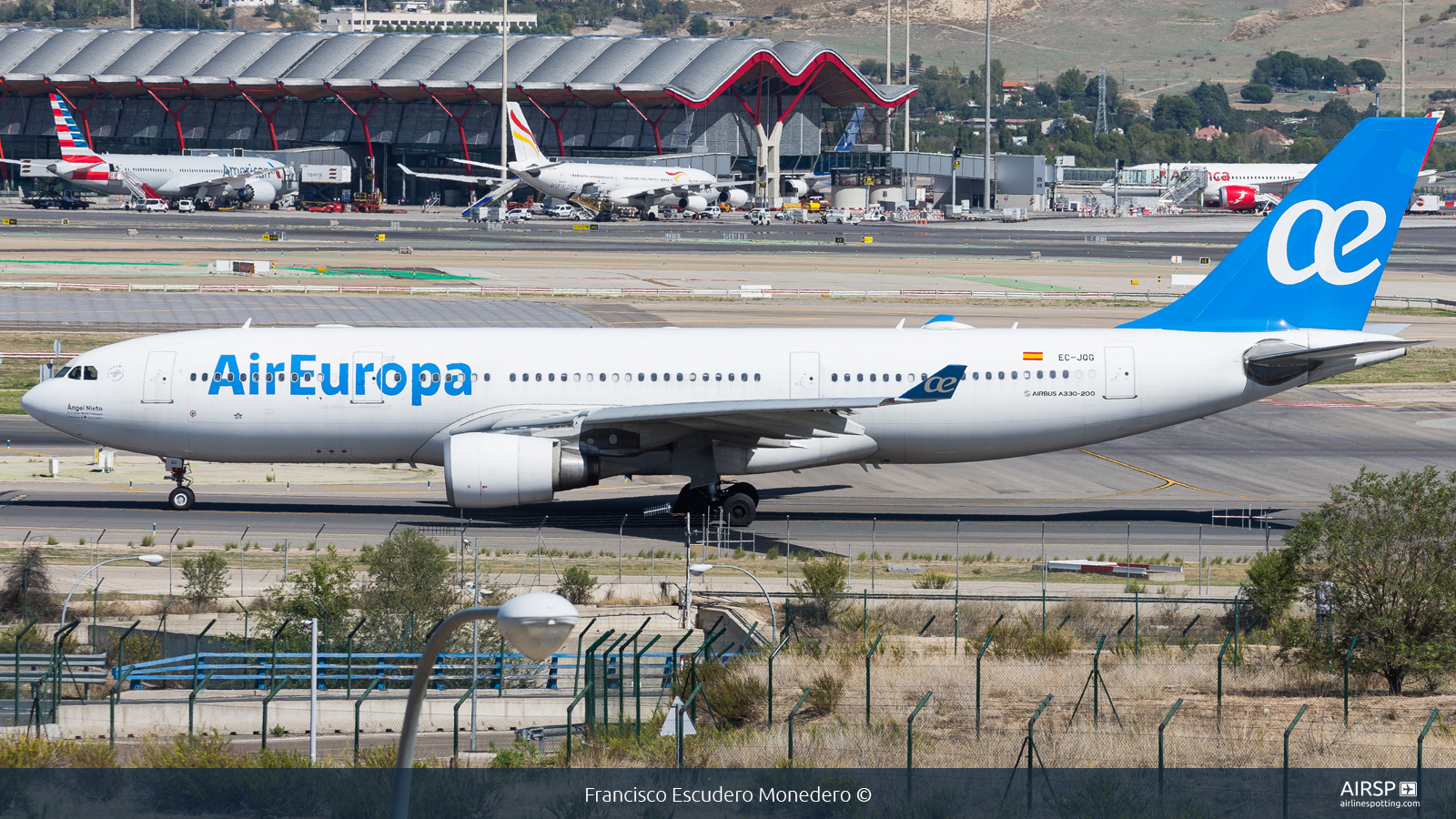Air Europa  Airbus A330-200  EC-JQG
