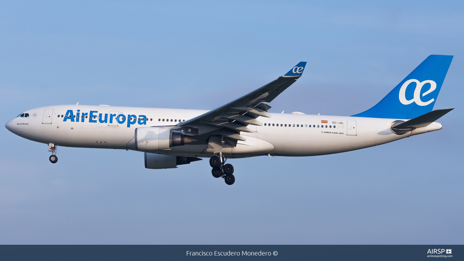 Air Europa  Airbus A330-200  EC-JZL