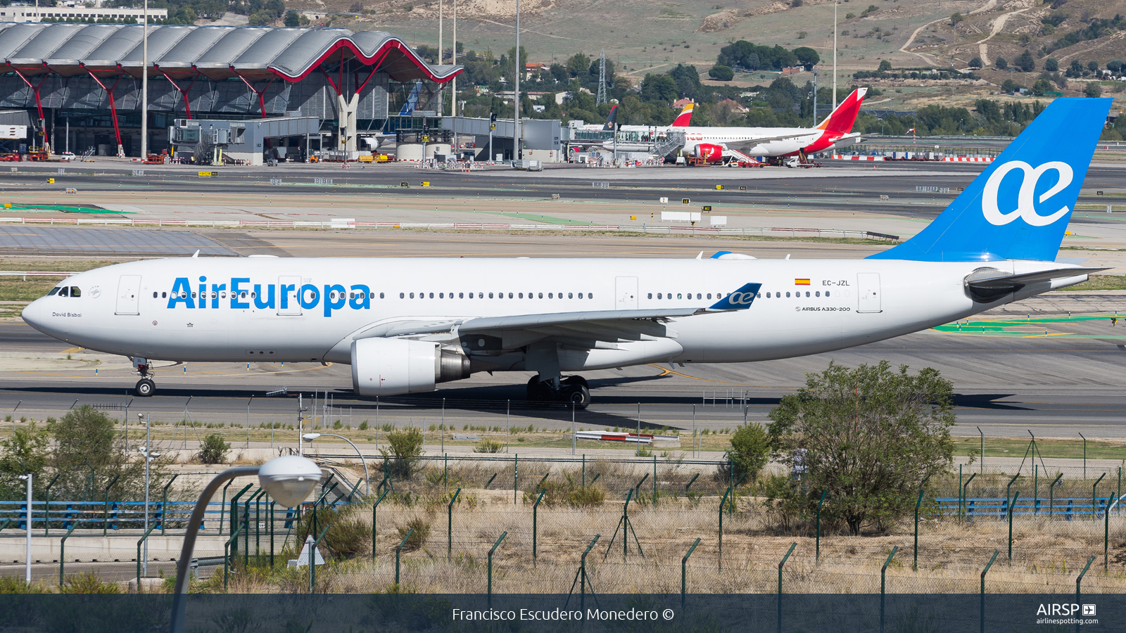 Air Europa  Airbus A330-200  EC-JZL