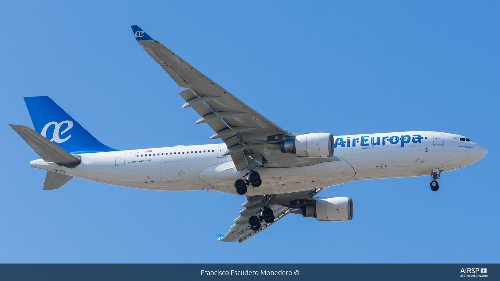 Air Europa  Airbus A330-200  EC-JZL