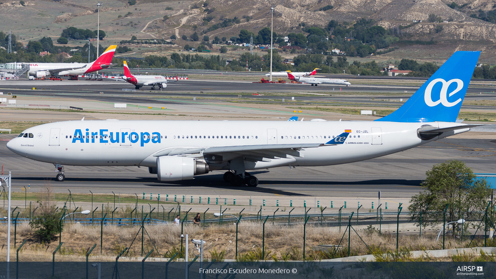 Air Europa  Airbus A330-200  EC-JZL