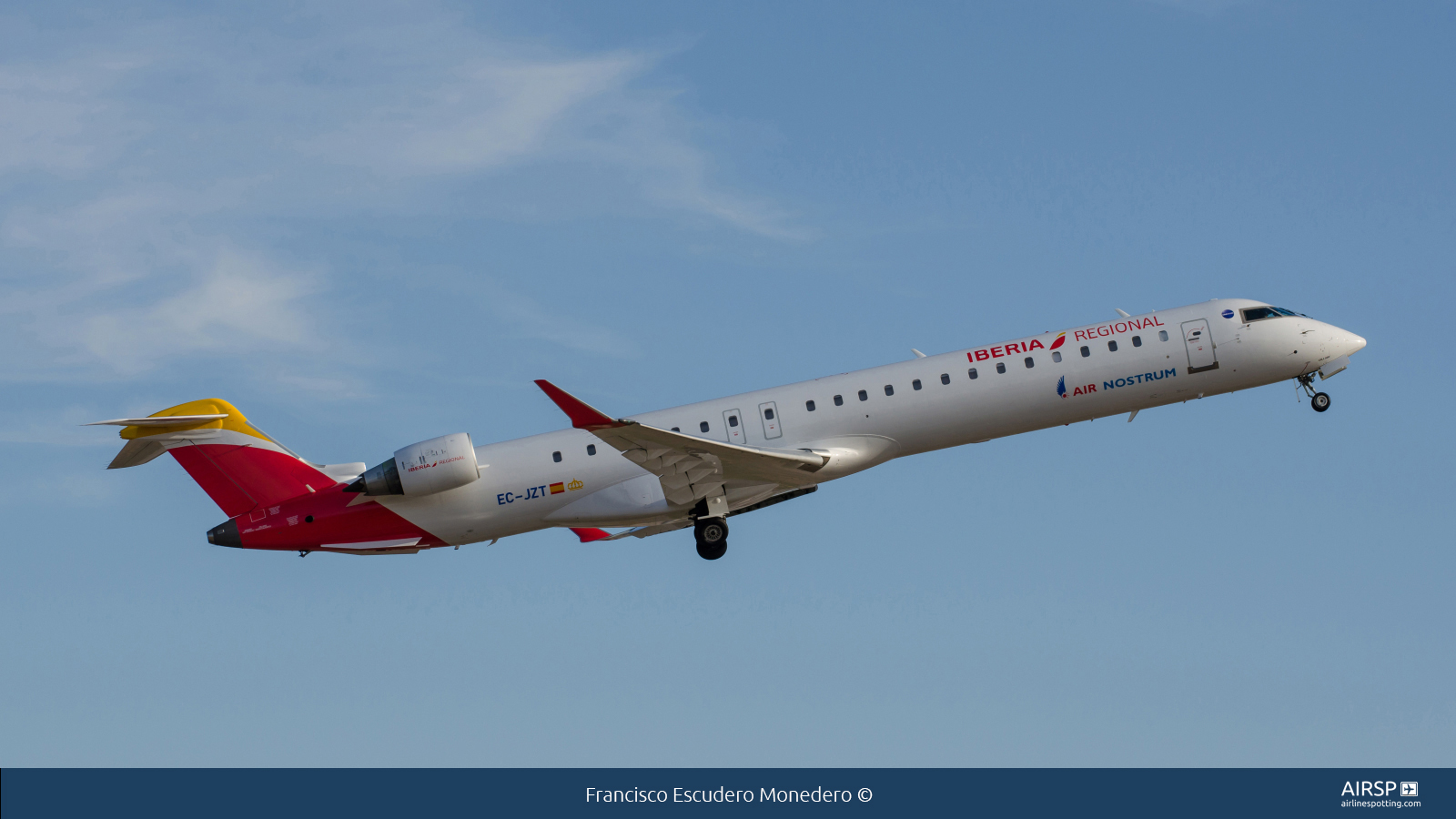 Air Nostrum Iberia Regional  Mitsubishi CRJ-900  EC-JZT