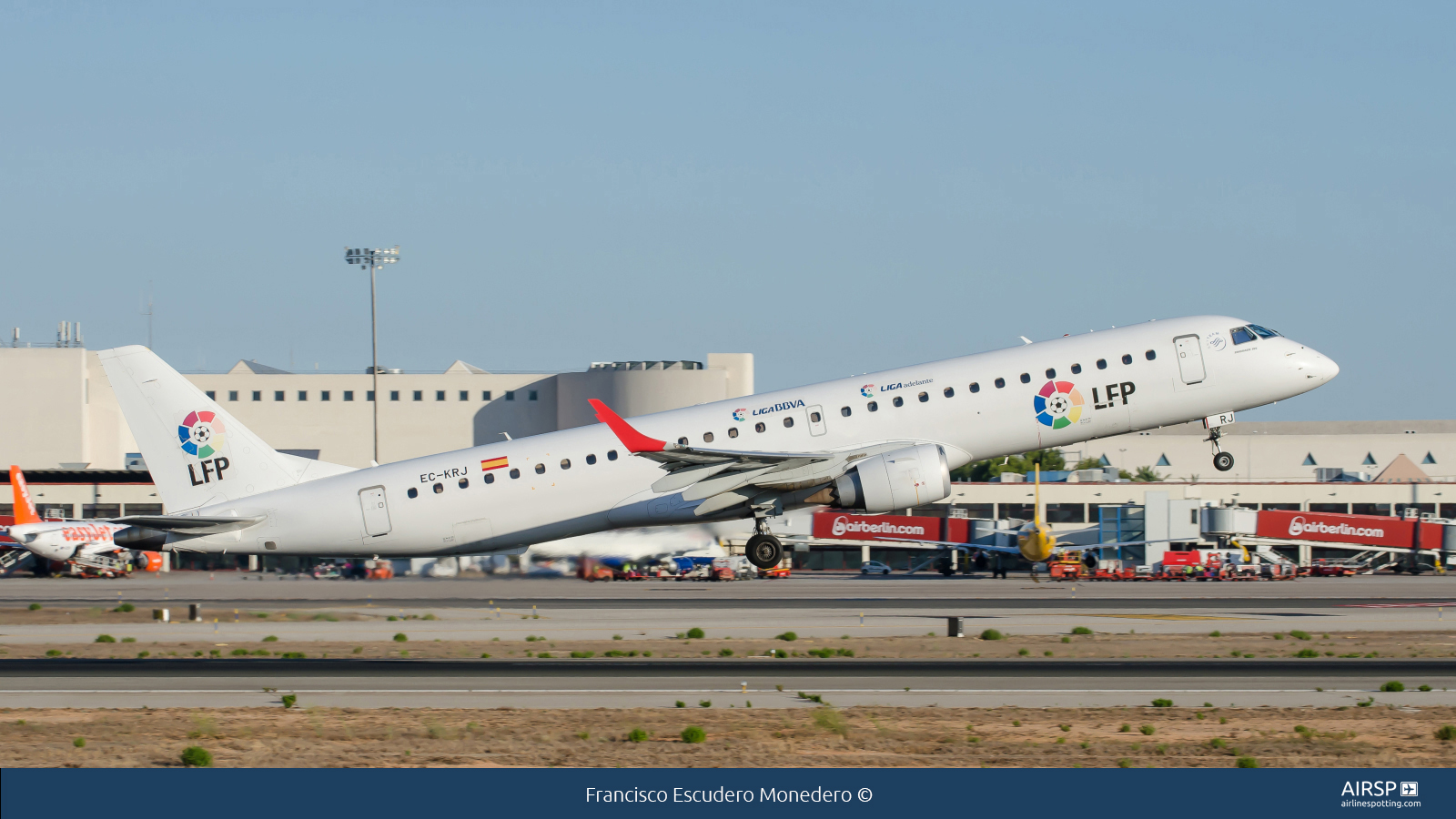 Air Europa  Embraer E195  EC-KRJ