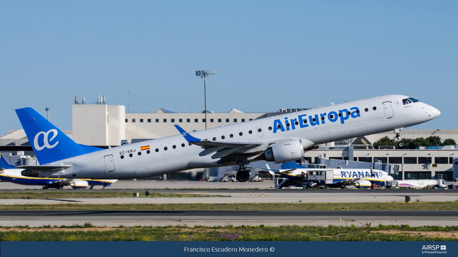 Air Europa  Embraer E195  EC-KRJ