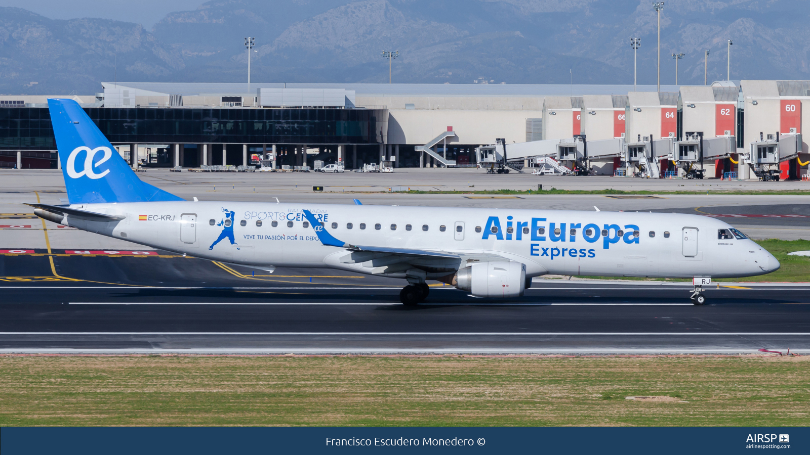 Air Europa Express  Embraer E195  EC-KRJ