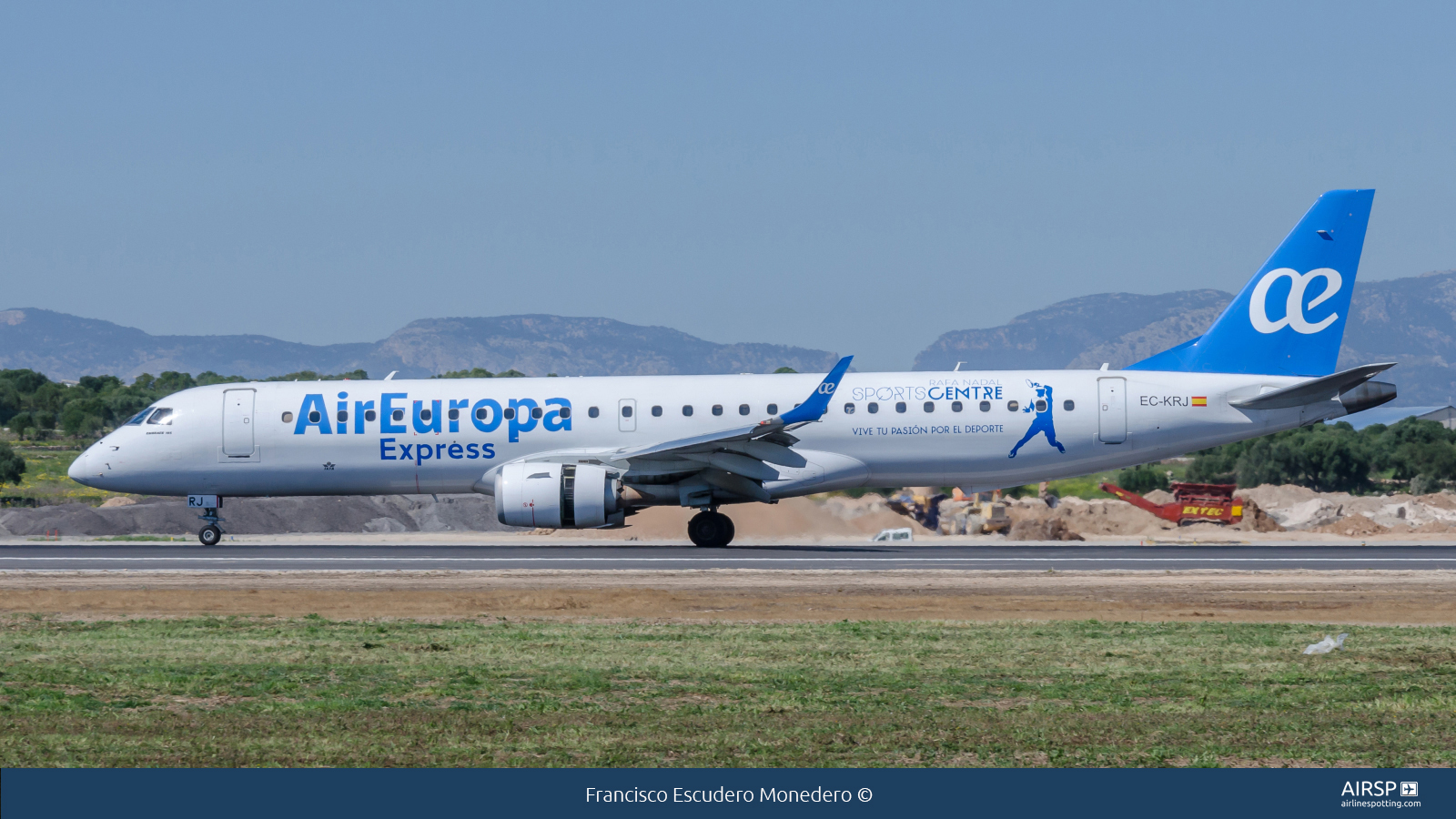 Air Europa Express  Embraer E195  EC-KRJ