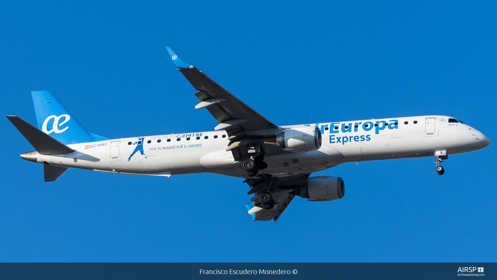 Air Europa Express  Embraer E195  EC-KRJ