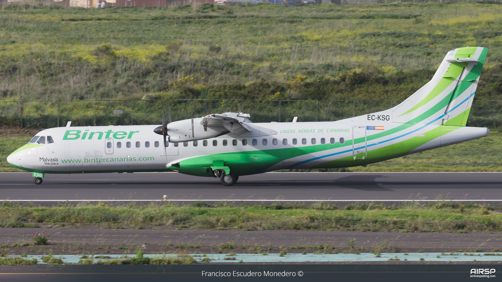 Binter Canarias  ATR-72  EC-KSG
