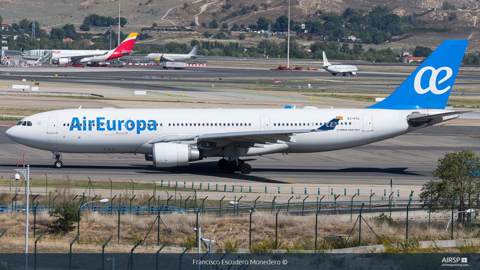 Air Europa  Airbus A330-200  EC-KTG