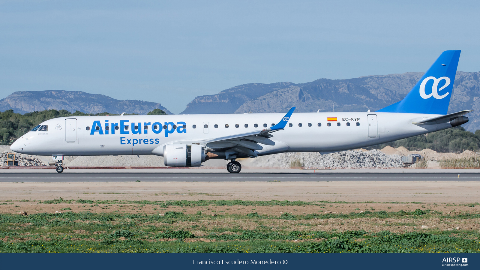 Air Europa Express  Embraer E195  EC-KYP