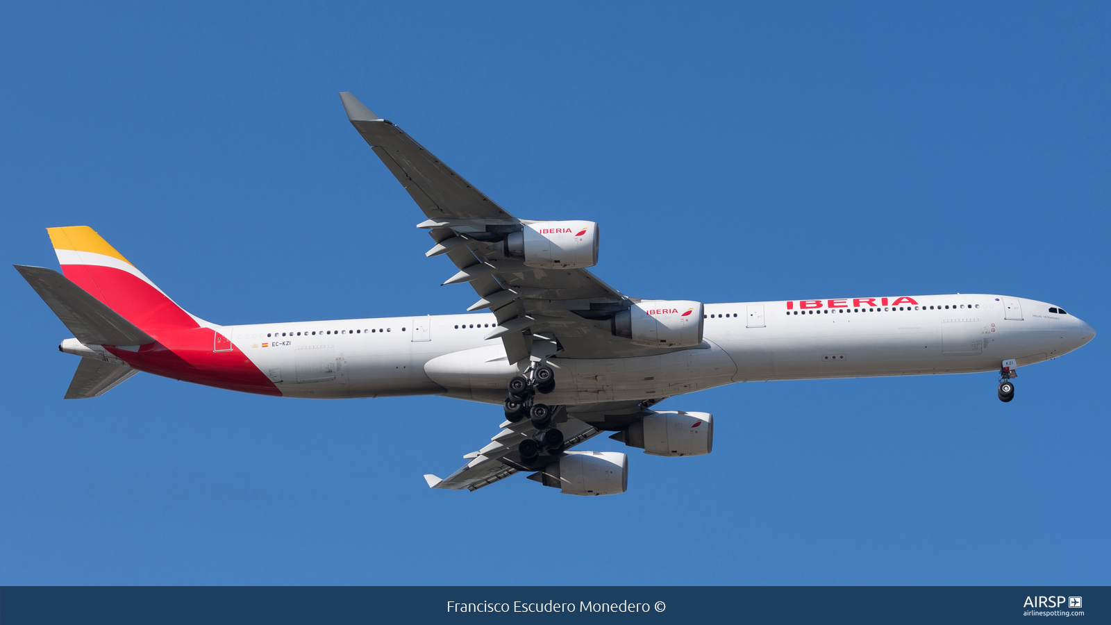 Iberia  Airbus A340-600  EC-KZI