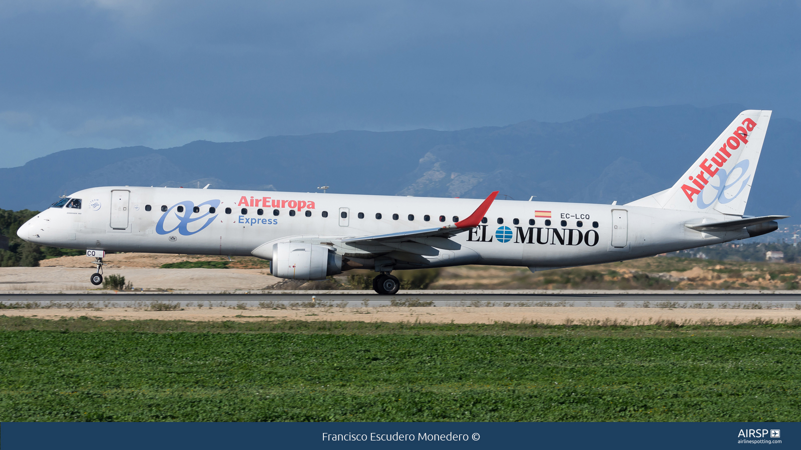 Air Europa Express  Embraer E195  EC-LCQ