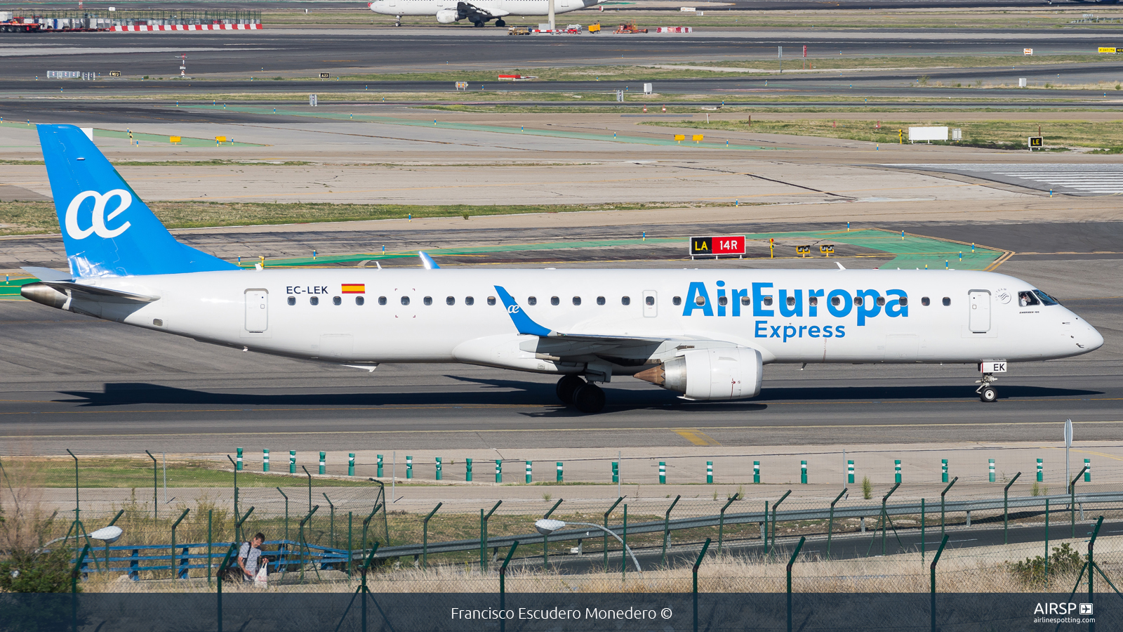 Air Europa Express  Embraer E195  EC-LEK