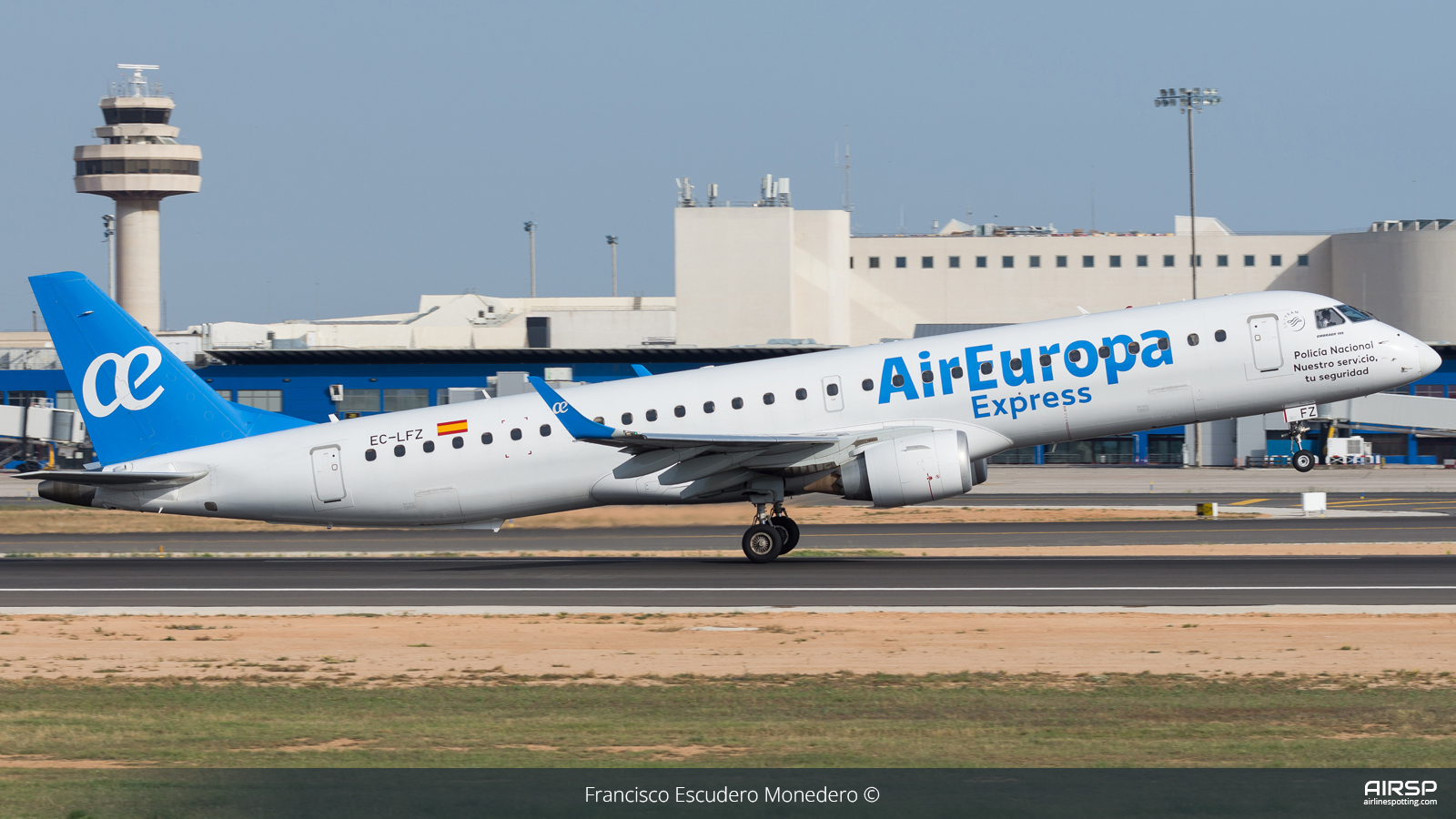 Air Europa Express  Embraer E195  EC-LFZ