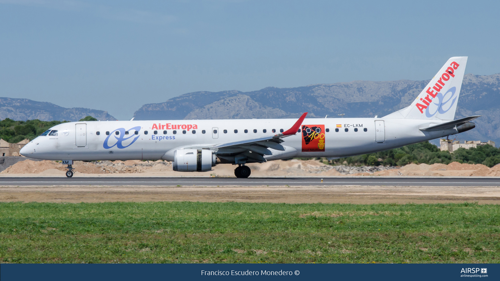 Air Europa Express  Embraer E195  EC-LKM