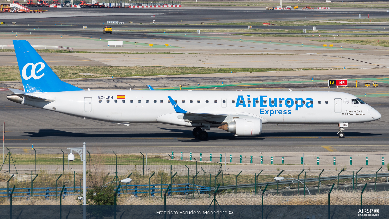 Air Europa Express  Embraer E195  EC-LKM