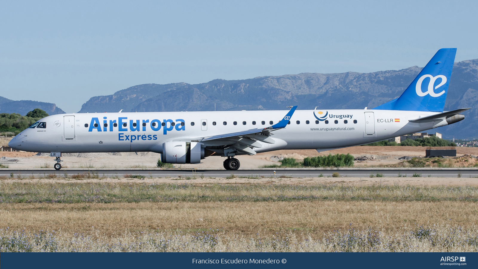 Air Europa Express  Embraer E195  EC-LLR