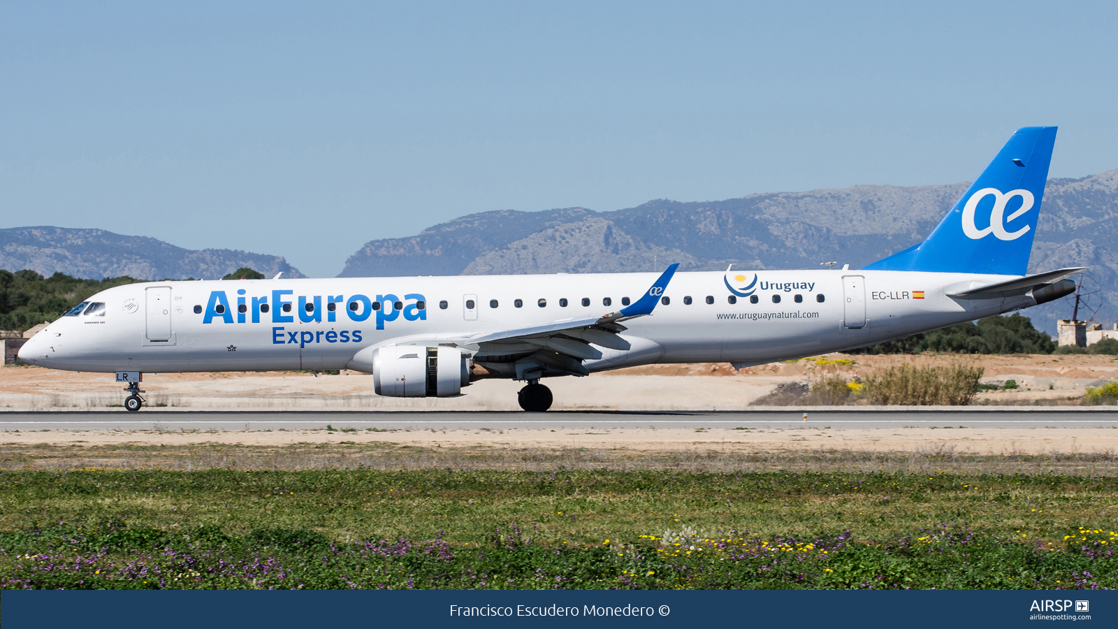 Air Europa Express  Embraer E195  EC-LLR