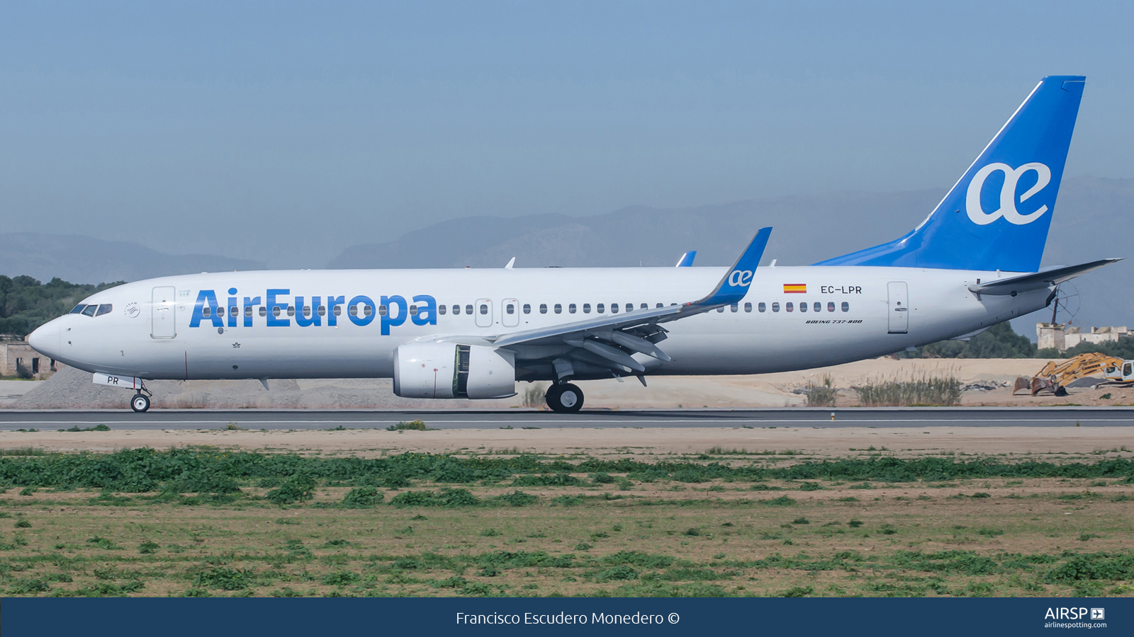 Air Europa  Boeing 737-800  EC-LPR