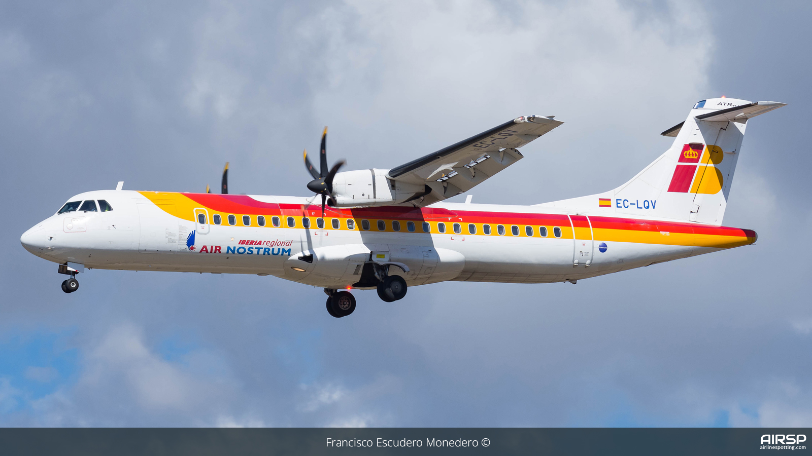 Air Nostrum Iberia Regional  ATR-72  EC-LQV
