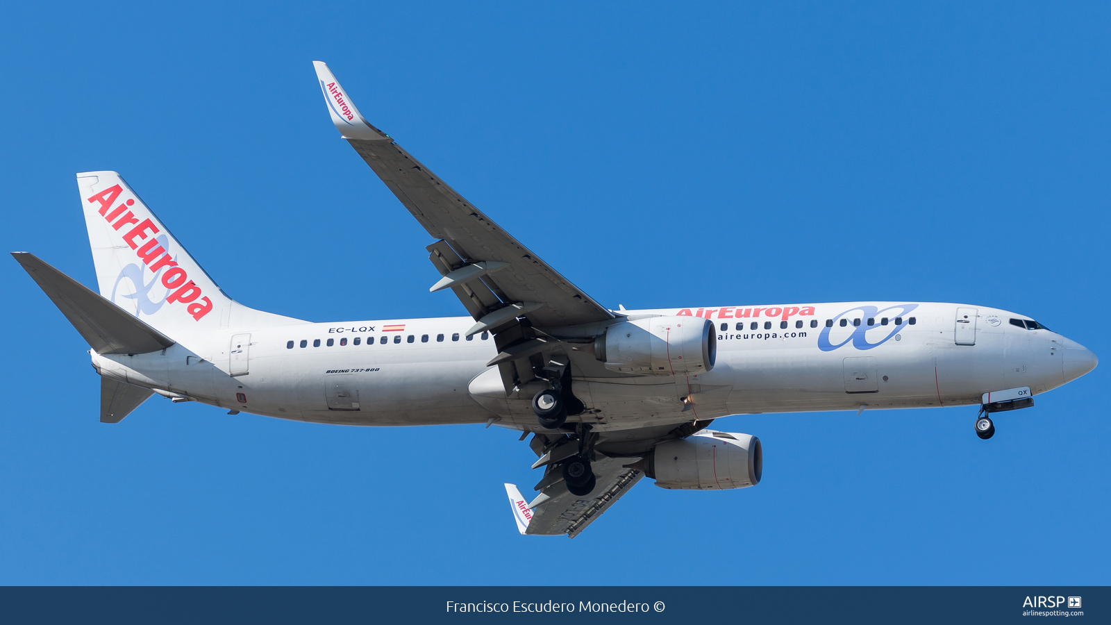 Air Europa  Boeing 737-800  EC-LQX