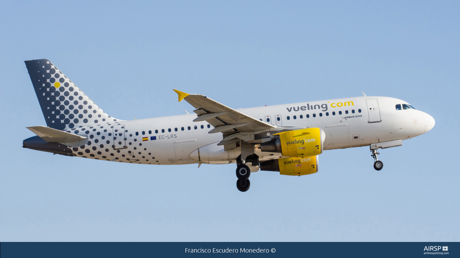 Vueling  Airbus A319  EC-LRS