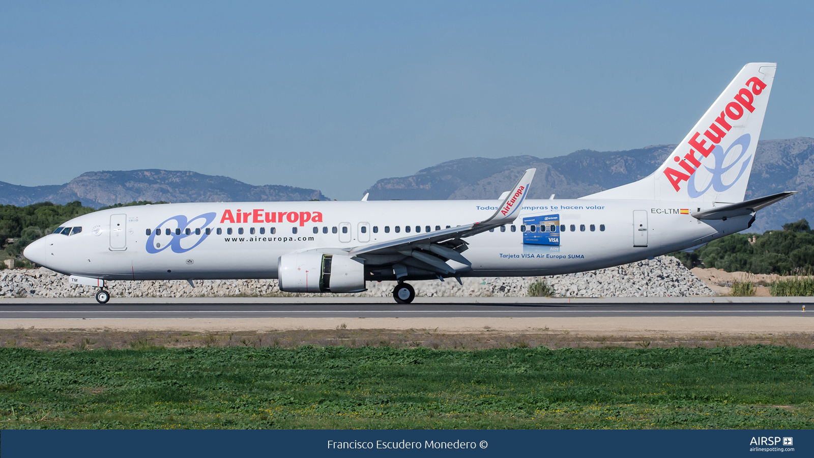 Air Europa  Boeing 737-800  EC-LTM