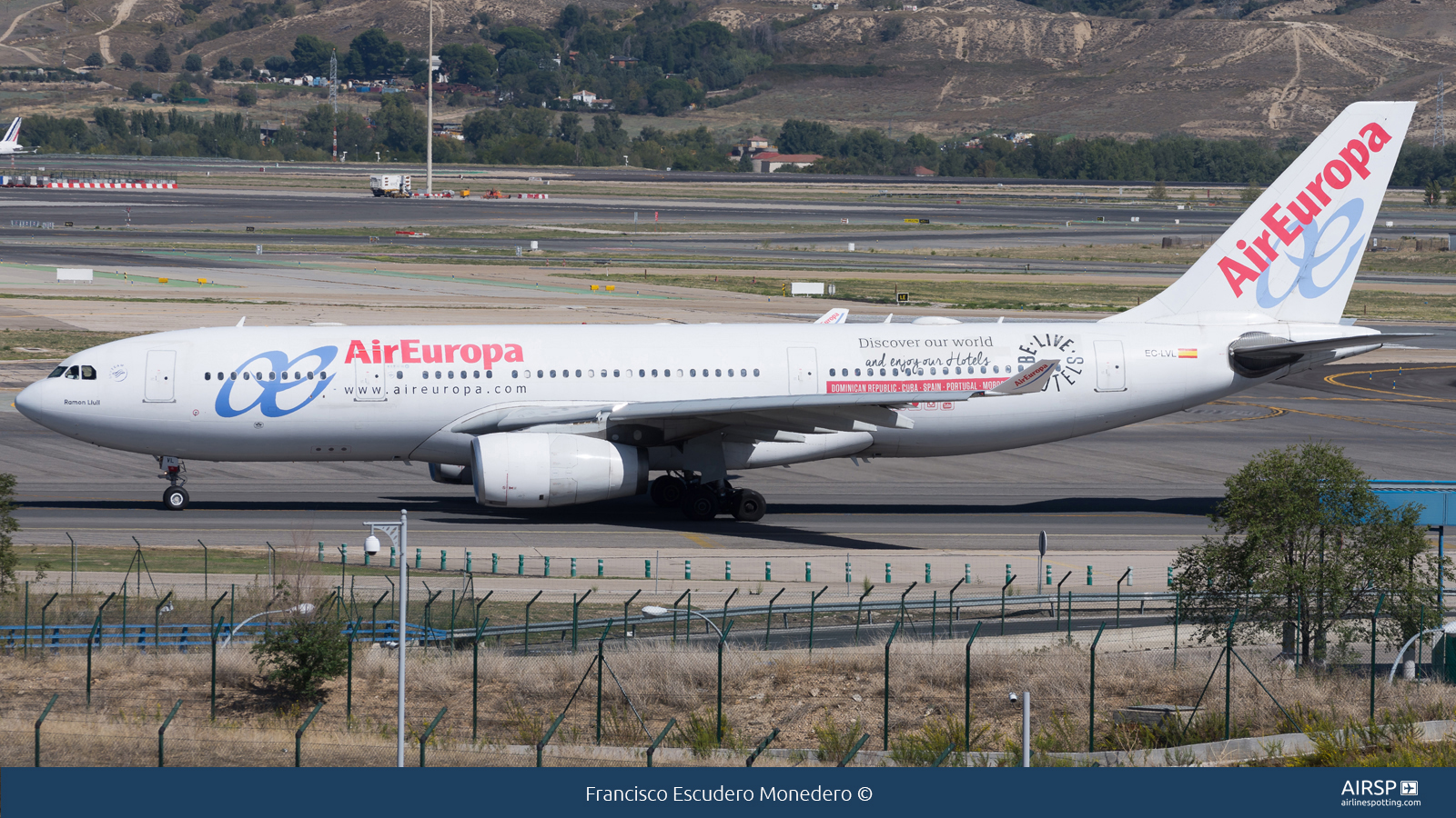Air Europa  Airbus A330-200  EC-LVL