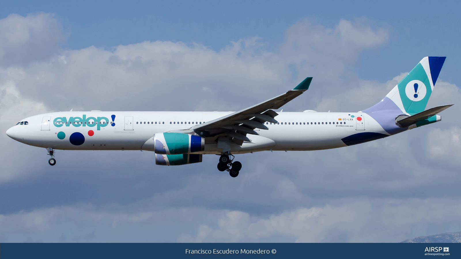 Evelop Airlines  Airbus A330-300  EC-LXA