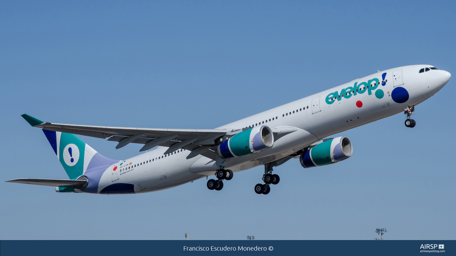 Evelop Airlines  Airbus A330-300  EC-LXA