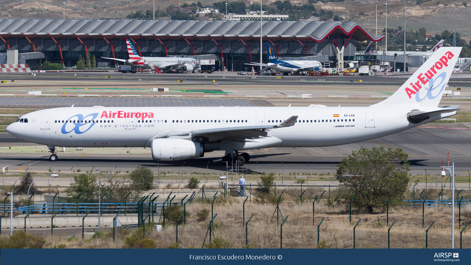 Air Europa  Airbus A330-300  EC-LXR