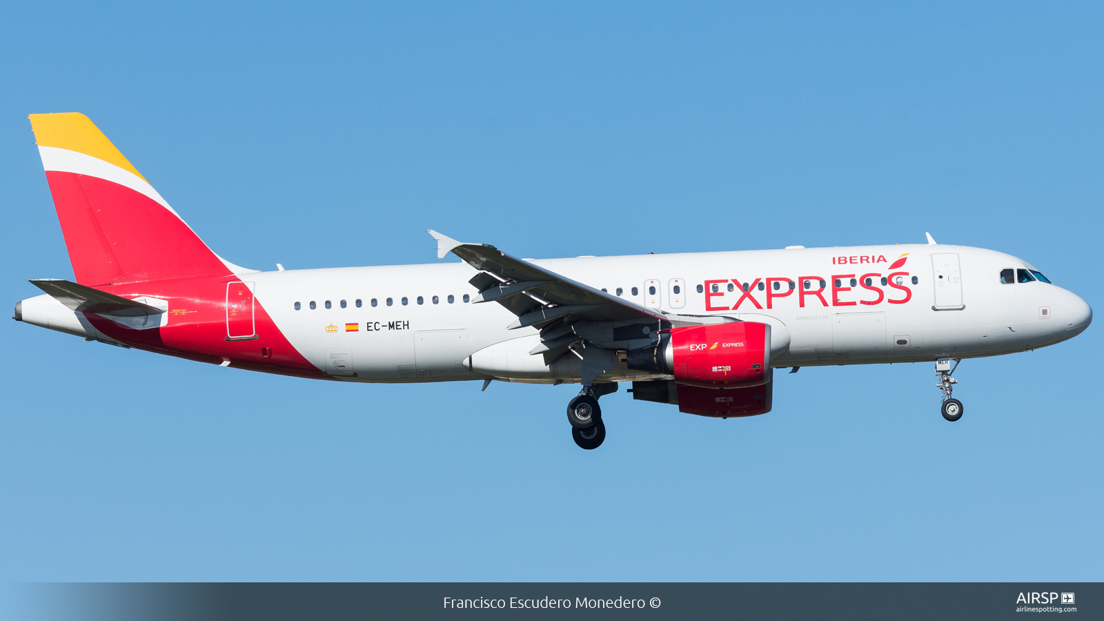 Iberia Express  Airbus A320  EC-MEH