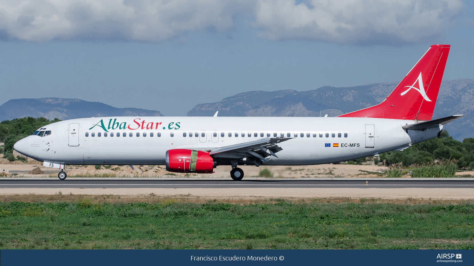 Alba Star  Boeing 737-400  EC-MFS