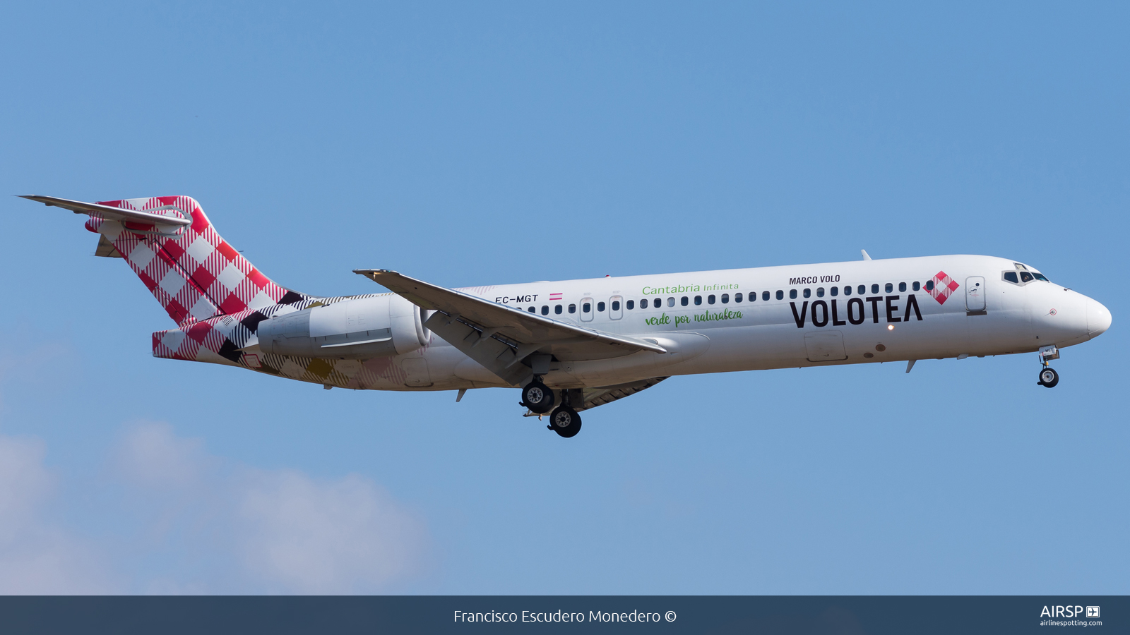 Volotea  Boeing 717  EC-MGT