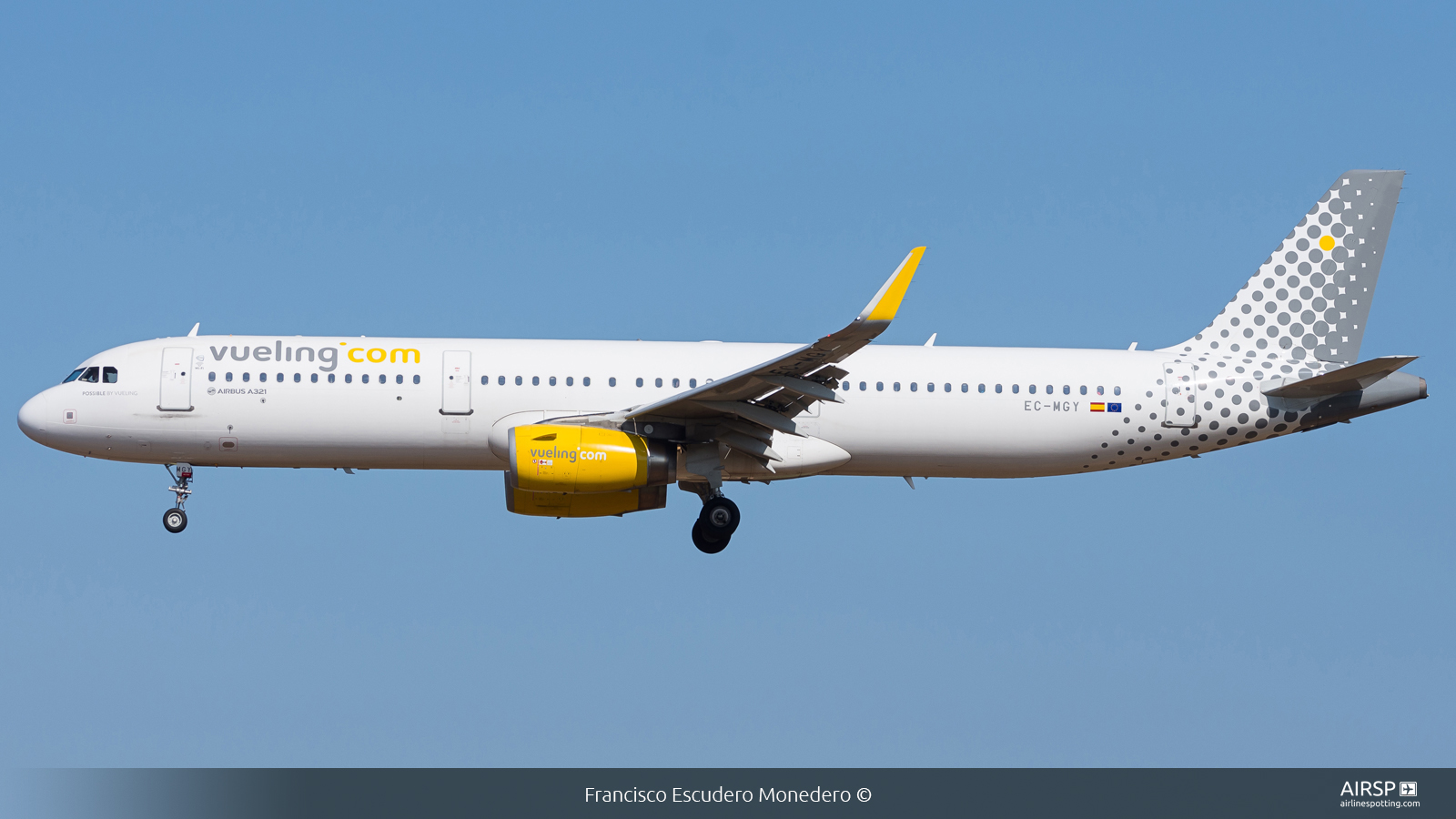 Vueling  Airbus A321  EC-MGY