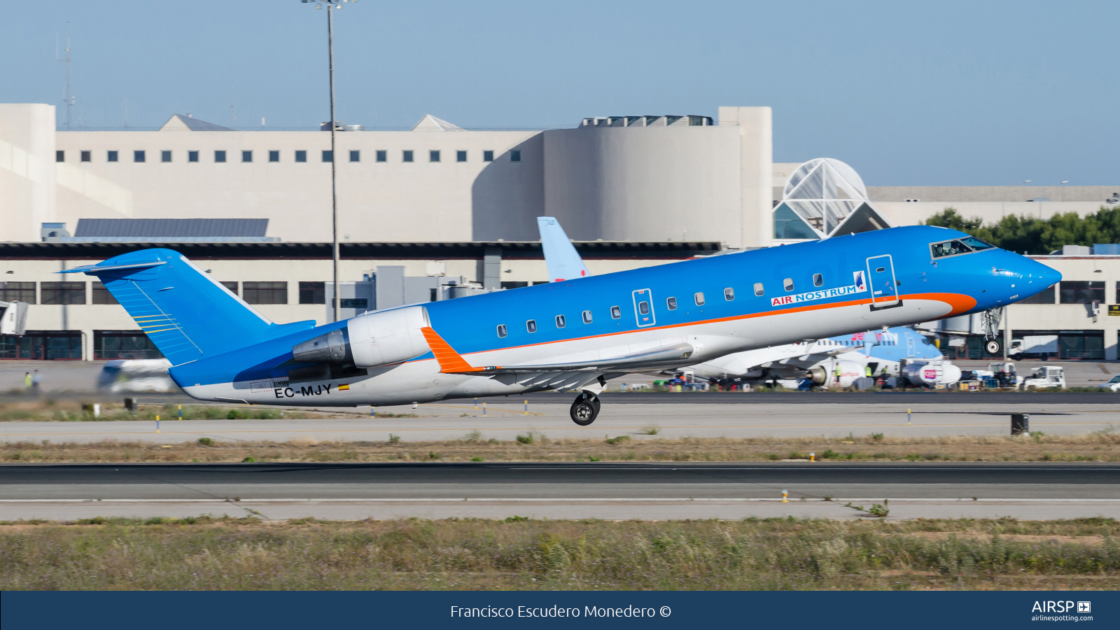 Air Nostrum Iberia Regional  Mitsubishi CRJ-200  EC-MJY Air Nostrum Iberia Regional  Mitsubishi CRJ-200  EC-MJY