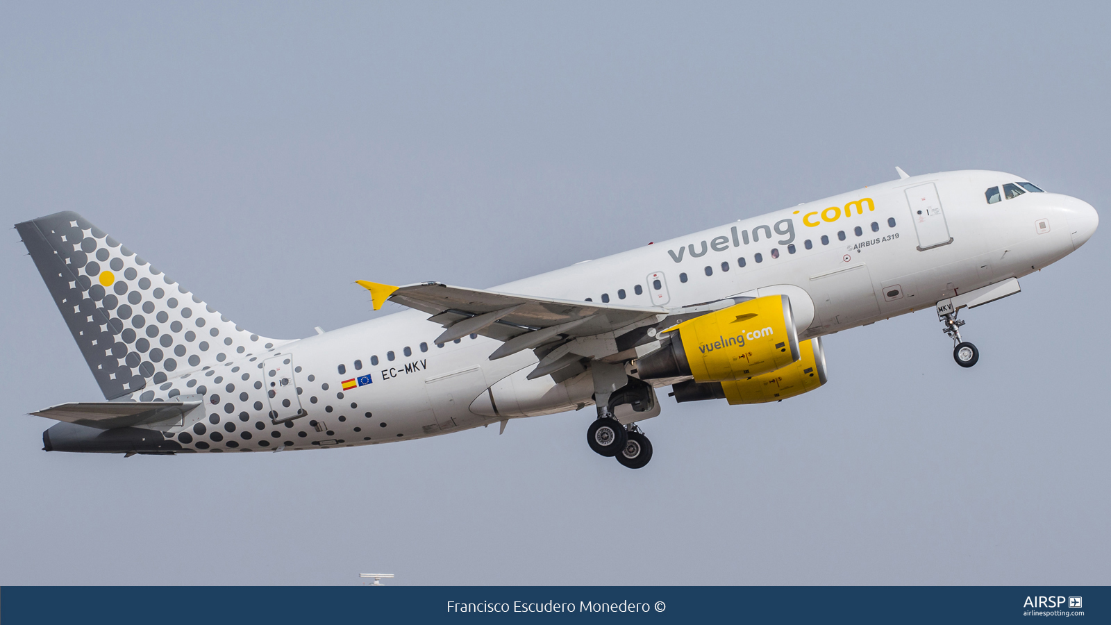 Vueling  Airbus A319  EC-MKV