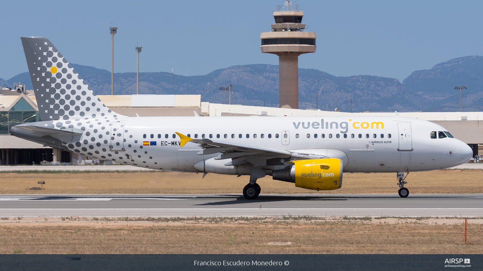 Vueling  Airbus A319  EC-MKV