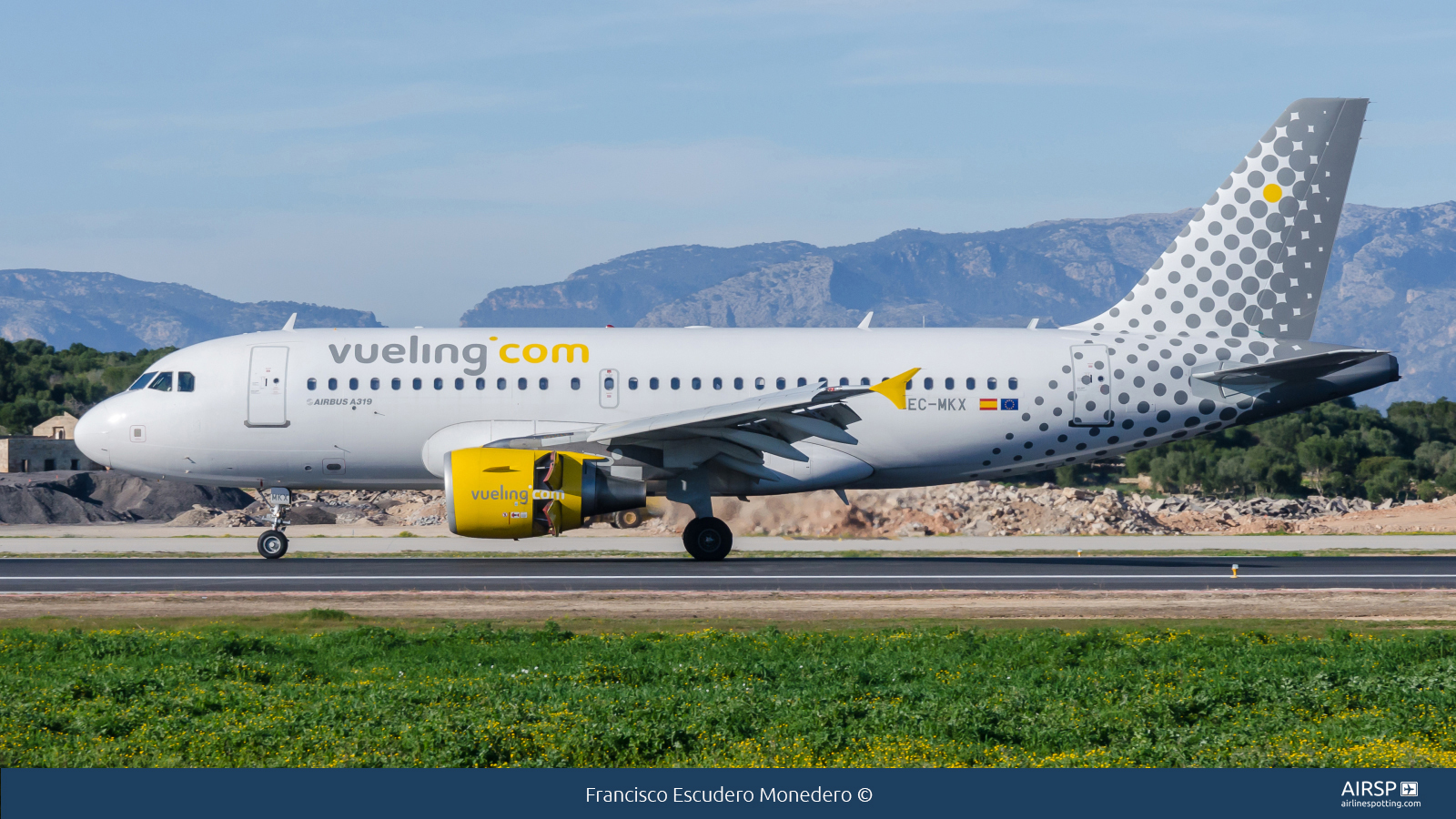 Vueling  Airbus A319  EC-MKX