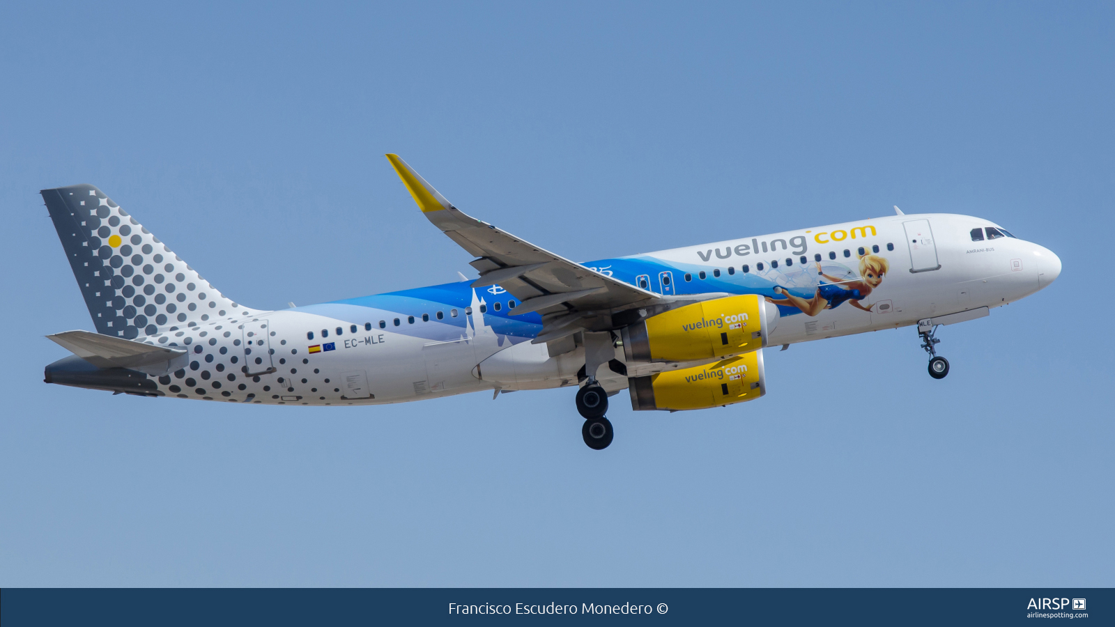 Vueling  Airbus A320  EC-MLE