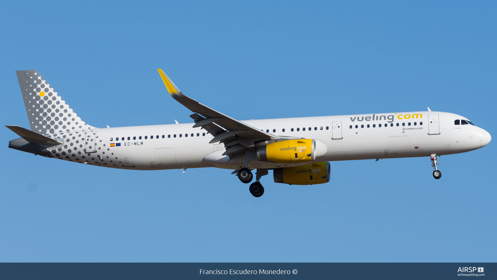 Vueling  Airbus A321  EC-MLM