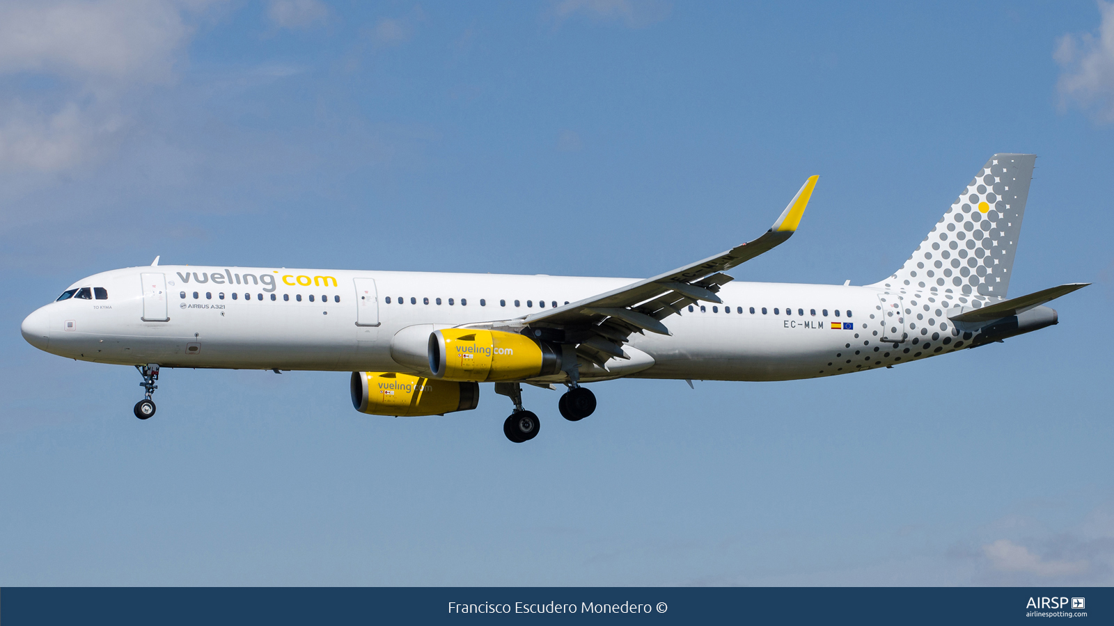 Vueling  Airbus A321  EC-MLM