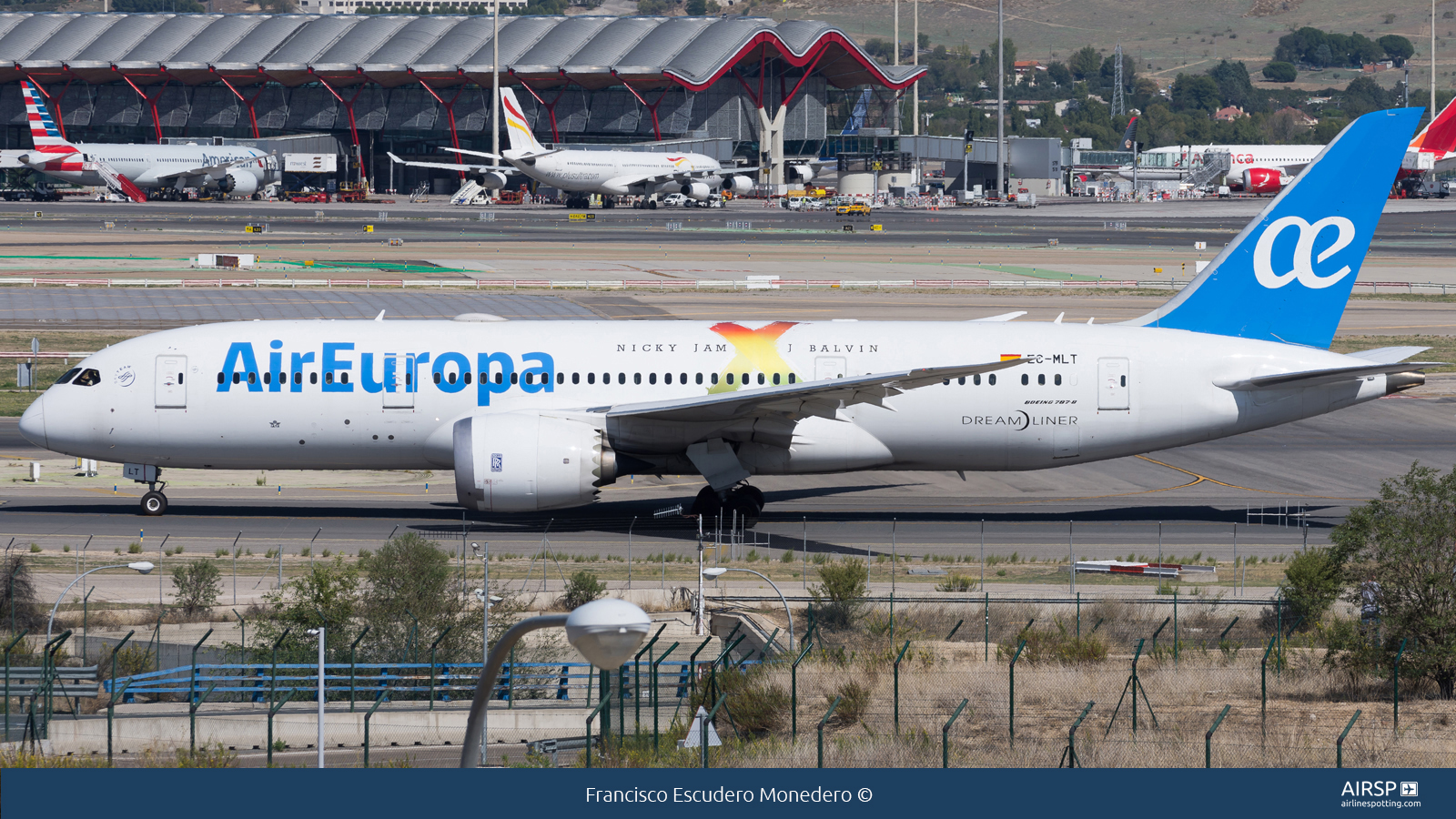 Air Europa  Boeing 787-8  EC-MLT