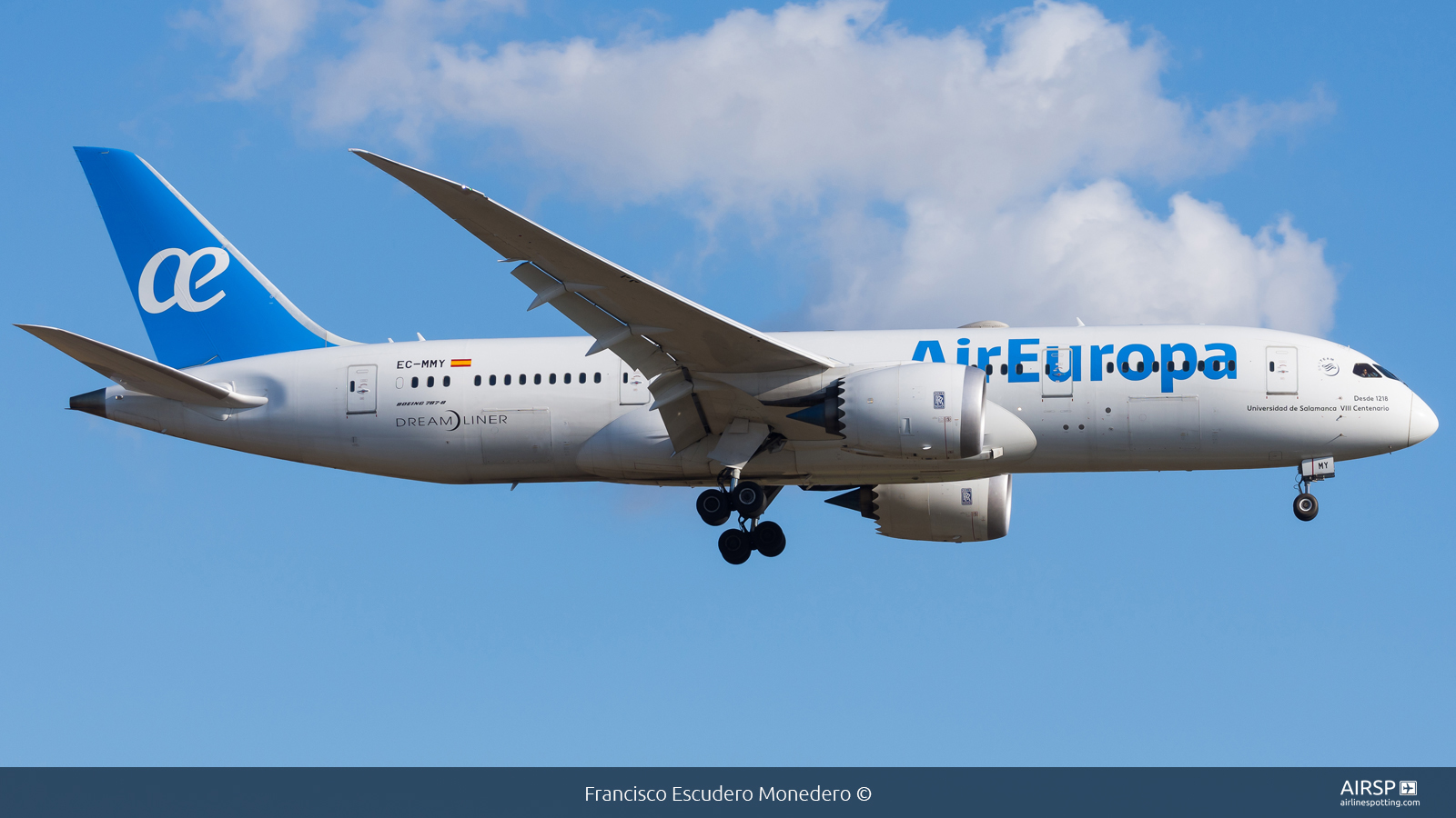 Air Europa  Boeing 787-8  EC-MMY